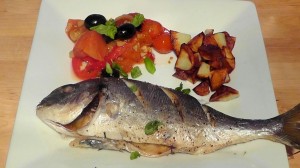 grilled fish